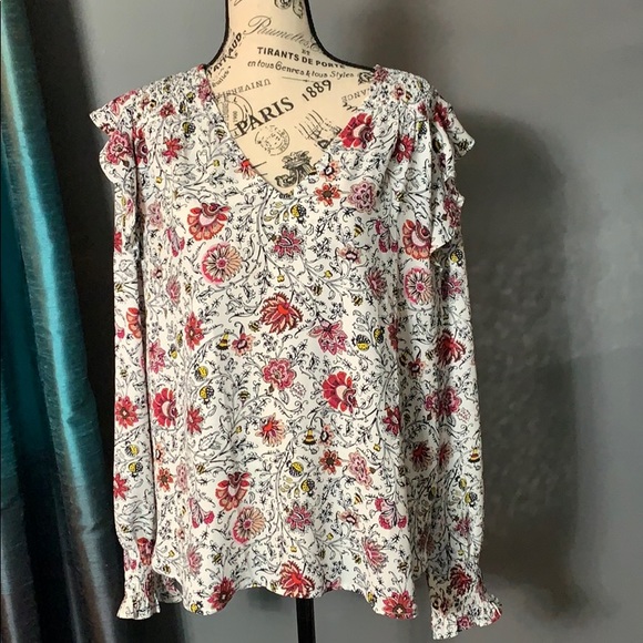 LOFT Tops - Loft blouse size L